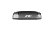 Lexar Dual-Slot USB-A/C Reader, Up to 205MB/s Transfer Speed, Supports SD and microSD Cards (LRW310X