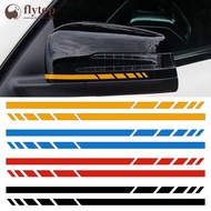 FLYTOP 2Pcs Rearview Mirror Side Stripes Sticker Vinyl Decal For Mercedes Benz W204 W205 W176 A45 W2