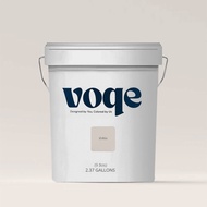 Voqe สีน้ำอะครีลิคแท้ 100% เฉดสีผ้าลินิน 9 ลิตร สีทาบ้าน ทาอาคารพรีเมี่ยม เกรด15 ปี เนื้อสีเยอะ