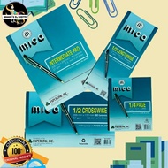 Mica Intermediate Pad, 1/4  Quiz Pad, 1/2 lengthwise, 1/2 crosswise,  80 leaves High Quality of Paper, Smooth Pages ( Sold per Piece )