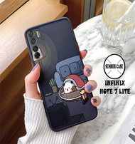 Soft Case 4D Infinix Note 7 Lite - Casing 4D Infinix Note 7 Lite Terbaru Sumber Case [ KARTUN ] Sili