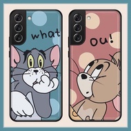 Tom and Jerry 手機殼 卡通片 小朋友 貓 老鼠 Samsung 三星 phone case S21FE note 20 note 20 ultra note 10 note 10 plus S21 S21 ultra S21+ S20FE S20 ultra S20 S20+ A72 A52 A71 4G 5G A51 S10 S10+ S10 5G S10E note9 S22 S22+ S22ultra 湯姆貓與傑利鼠