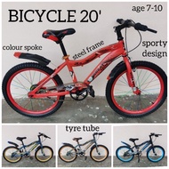VVM: BASIKAL BUDAK LELAKI 20' 7-10TAHUN NEW DESIGN BOY BICYCLE SPORT BASIKAL MURAH 20ULTRAKIDSX