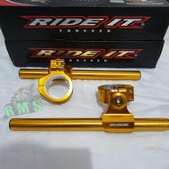 Ride It Up Side Down Usd Clip Handlebar 48Mm 51Mm R15 V3 Ninja 250 R25 Original And Trusted