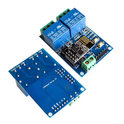 1pcs 5V ESP8266 ESP-01 2 Channel WiFi Relay Module 2-Channel Relay Module for IOT Smart Home Phone A