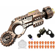 Metal Fidget Toys Gun For Adults, Spinner Gun Cool Novelty Fidget Toys,Alloy Metal Stress Relief Toy