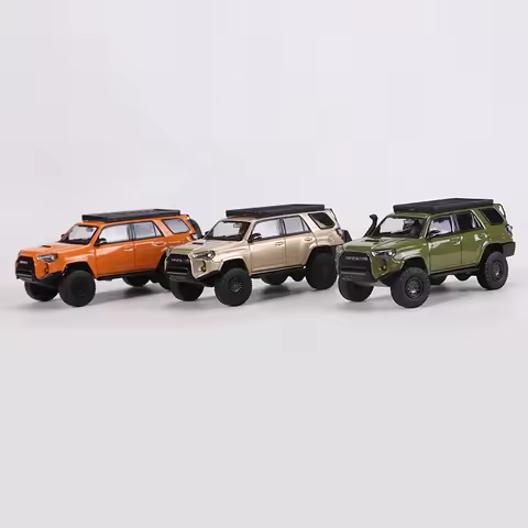 GCD 1:64 4Runner TRD TRD Pro N280 SUV Light Modification Version Alloy Model Car