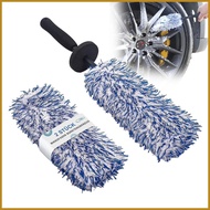 Car Rim Brush Tire Brush Rim Cleaner Brush Wheel Brushes for Dirt & Road Grime Car Rim Cleaning Brus