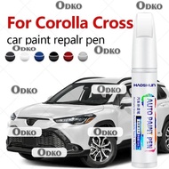 Paint Repair Pen Touch Up Scratch Remover DIY Auto Accessories Black White Silver Red For Toyota Cor