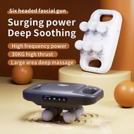 Supply Seller Relax Massage Gun 6 Massage Heads 6 Speeds LED Display Portable Organization Massager
