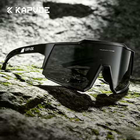 KAPVOE New Mountaineering Sunglasses Cycling Glasses Outdoor Sports Hiking Eyewear Glasses Men Women