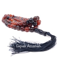 Tasbih Batu Sulaiman Madu 99 Butir 10mm (BIGSIZE)
