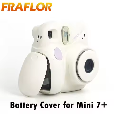 Battery Cover for Fujifilm Instax Mini 7+ Film Camera replace Plastic Camera Cap for Fiji Instant Mi
