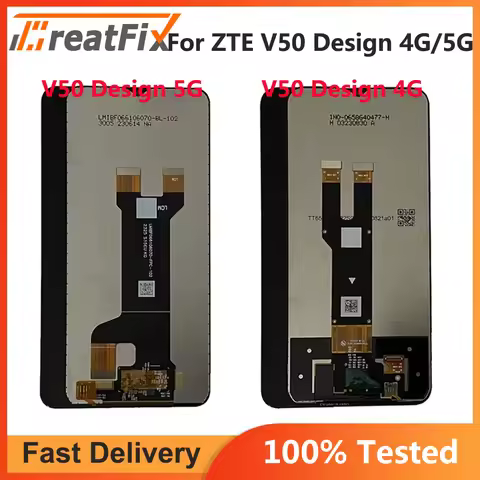 Original For ZTE Blade V50 Design 4G 8050 LCD Display Screen Touch Panel Digitizer For ZTE Blade V50