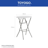 Toyogo HFH6755-6758 Portable Folding Table (HDPE)