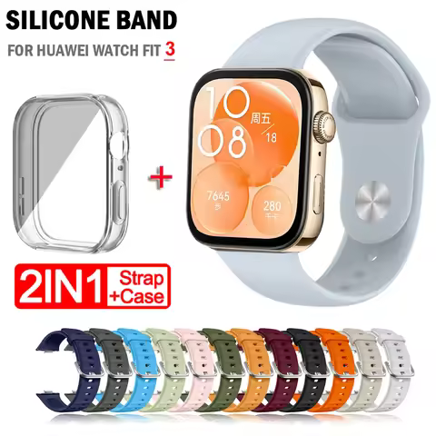 Silicone Strap For Huawei Watch Fit 3 Strap Replacement Band For Huawei Watch Fit3 Strap For Huawei 