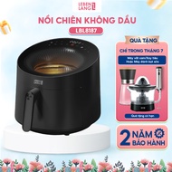 Nồi chiên không dầu Lebenlang LBL8187 1500W 5L mặt kính cường lực chịu nhiệt bảo hành 2 năm - hàng c