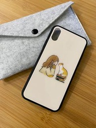 [全新包郵] iPhone XS 保護殼 保護套 case  貓 連絨毛啪鈕袋