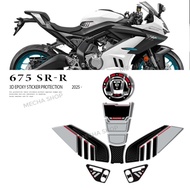 675SRR Fuel Tank Pad Sticker Protection Decal For CF MOTO 675SR-R 2025 2026