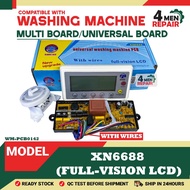 (FULL DISPLAY) XN6688 WASHING MACHINE UNIVERSAL BOARD MULTI BOARD CONTROL BOARD PCB BOARD UNIVERSAL 