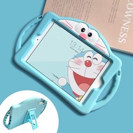 【Special】Fashion Creativity Cartoon Cute Doraemon Case For  2022Ipad10.2 Cover Mini4/5 Case Ipad Air2 Cover Pro10.5 Anti-fall Case Pro11 Cover Ipad9th Shell ipad2/3/4 Silicone Case