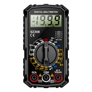 ANENG SZ308 Digital Multimeter Square Wave Tester 1999 Counts HFE Triode Buzzer AC/DC Voltage DC Cur