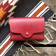 雙層拉鏈卡片套材料包 好好縫 皮革DIY材料包 情侶禮物 厚度咭套