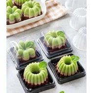(10 PCS) Mini Round Square Pudding Mica / Mooncake Tray Mochi Cupcake Mini Cake