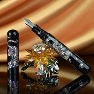 CYPRESS【螺鈿-四神獸-特製筆型】匠心獨具 獨家工藝 陰刻鑲嵌