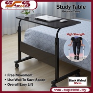 Simple Computer Table / Laptop Table / Reading Table  (Color: Black Walnut  W_05-1-80cmidth: 80 CM)