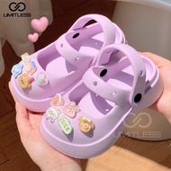 Gd-8 Limitless Girls' Mountain Sandals Inara Clay Girls' Slop Sandals Charm Size 31 - 40 Gd-8