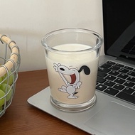 Snoopy glass cup 400ml