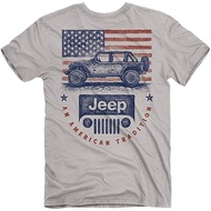 Jeep American Tradition T-Shirt - Shirt - T-Shirt - T-Shirt - Adult T-Shirt - Men's T-Shirt - Women'