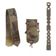 Molle First Aid Kit Pack Belt Micro Trauma Kit Pouch EMT Emergency Survival Med Pouch for Plate Carr