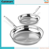 Cuisinart Chef’s Classic Induction 9-inch and 11-inch Skillet Fry Pan Stainless 722-911C