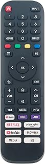 AULCMEET EN2J30H Remote Control Replacement Suitable for Hisense VIDAA TV T271556 43A7100 50A7560F 5