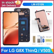 6.4“New For LG G8X V50S ThinQ LCD Touch Screen Digitizer Assembly For LG G8x V50s LMG850EMW LM-V510N
