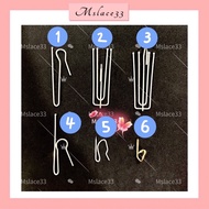 Hook Langsir/Sangkut Langsir/Hook Langsir Tingkap/ Cangkuk Langsir Besi/ Penyangkut Langsir