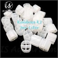 Kaldness K1 Kaldnes K1 1L Biological Media Filter Media MBBR Pesu Media