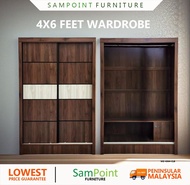 ⏰  Almari Murah / Almari Terkini / Alamari Pakaian_Alamari Baju Murah Murah Sampoint Modern 4 Feet  