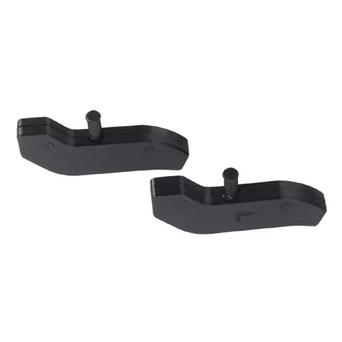 1 Pair Durable Car Rear Parcel Shelf Support Brackets Black Plastic Brackets Holders for FORD PUMA J