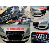 Audi TT TTRS RS MK2 chrome edition front grill grille sarung front logo rear emblem bodykit body kit