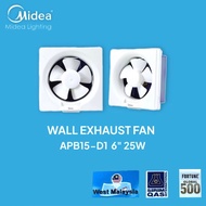 MIDEA WALL EXHAUST FAN APB15-D1 / APB20-B1 / APB25-B1 / APB30-B1  [6"/8"/10"/12"]