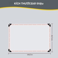 Bạt Trong Suốt 33x18M Vỏ Chống Mưa Ngoài Trời Chống Nước Cho Cây Trồng Trong Vườn Ban Công - Lưới Ch