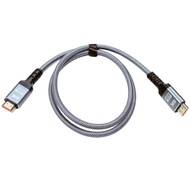 Kabel definisi tinggi 8K HDMI 2.1 untuk sambungan monitor komputer riba, kabel isyarat video 4K144/2