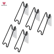 5Pcs Picture Frame Bracket Stainless Steel Picture Frame Bracket with Self-Adhesive Picture Frame Ea