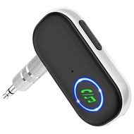 1 Piece Bluetooth Receiver Car Bluetooth 5.1 Receiver Wireless Audio Receiver Active Noise Cancelling Bluetooth AUX Adapter for Car Home