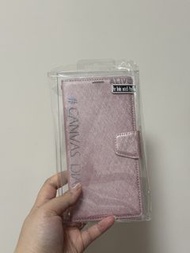 紅米Redmi note 15 pro phone case國際版翻蓋手機殼  珠光粉紅色