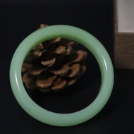 和田玉手鐲青白晴水玉手鐲氣質玉石手鐲