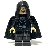 Original Lego Star Wars - Emperor Palpatine (Spongy Cape, Hood Basic, Yellow Eyes) 75352 Minifigure 